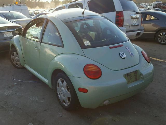 3VWCD21C7YM463491 - 2000 VOLKSWAGEN NEW BEETLE GREEN photo 3