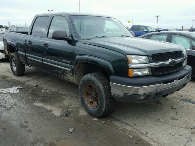 1GCGK13UX3F138921 - 2003 CHEVROLET SILVERADO GREEN photo 1