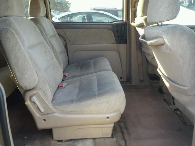 2HKRL18651H623003 - 2001 HONDA ODYSSEY EX GOLD photo 6