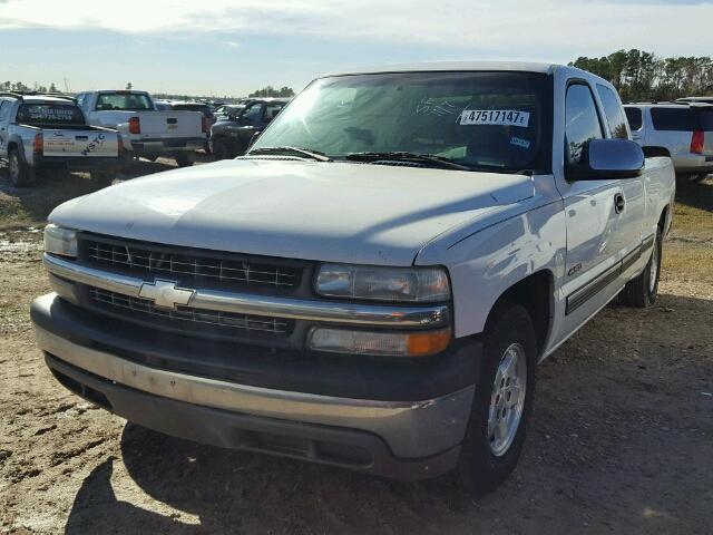 2GCEC19V011244657 - 2001 CHEVROLET SILVERADO WHITE photo 2