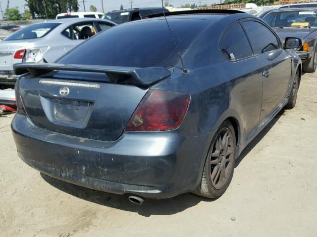 JTKDE167660101736 - 2006 TOYOTA SCION TC CHARCOAL photo 4