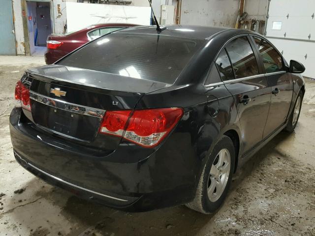 1G1PC5SB2D7279667 - 2013 CHEVROLET CRUZE LT BLACK photo 4