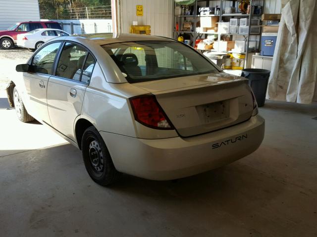 1G8AJ52F13Z135224 - 2003 SATURN ION LEVEL 金色 照片 3