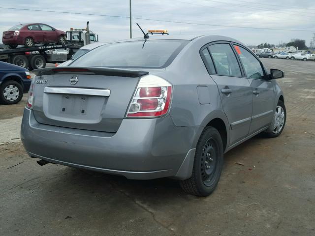 3N1AB6AP8CL770387 - 2012 NISSAN SENTRA 2.0 SILVER photo 4