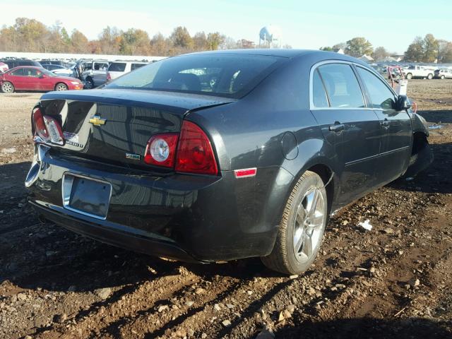 1G1ZC5E07AF244918 - 2010 CHEVROLET MALIBU 1LT BLACK photo 4