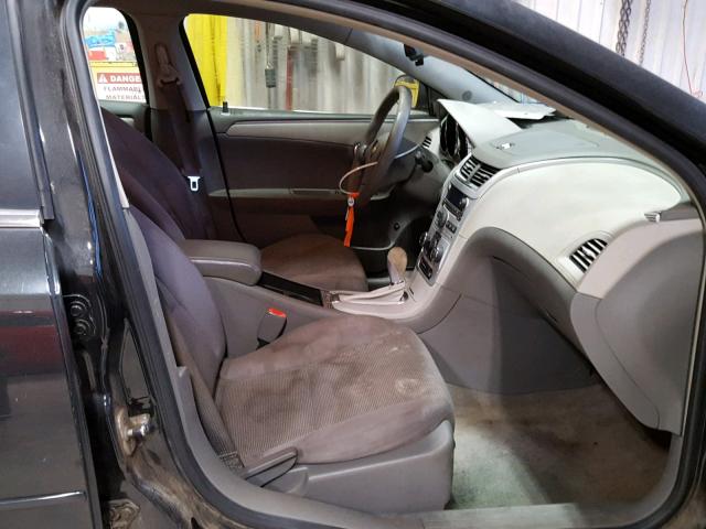 1G1ZG57BX8F251391 - 2008 CHEVROLET MALIBU LS შავი ფოტო 5