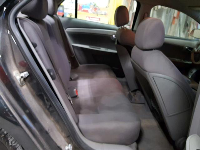 1G1ZG57BX8F251391 - 2008 CHEVROLET MALIBU LS შავი ფოტო 6