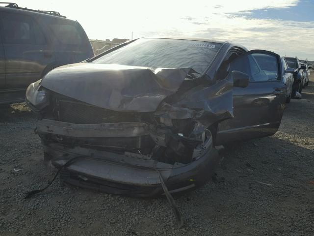 2HGFG12898H526473 - 2008 HONDA CIVIC EX GRAY photo 2