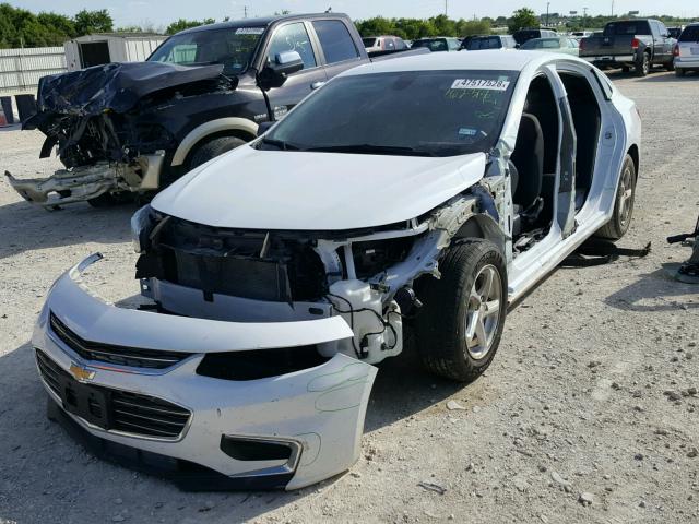 1G1ZB5ST6HF162318 - 2017 CHEVROLET MALIBU LS თეთრი ფოტო 2