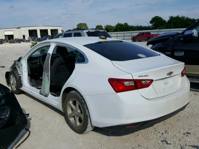 1G1ZB5ST6HF162318 - 2017 CHEVROLET MALIBU LS თეთრი ფოტო 3