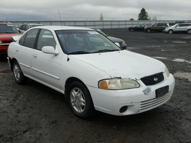 3N1CB51DX1L456066 - 2001 NISSAN SENTRA XE WHITE photo 1