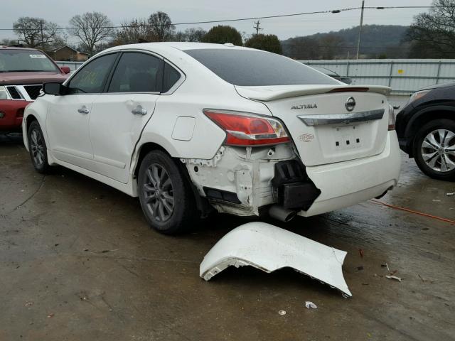 1N4AL3AP4FN403344 - 2015 NISSAN ALTIMA 2.5 WHITE photo 3