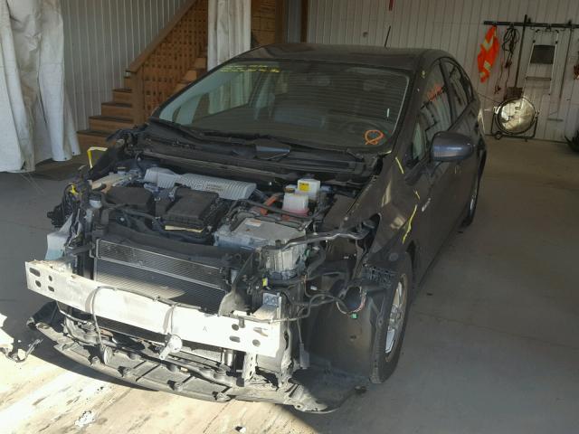 JTDKN3DU2B1385826 - 2011 TOYOTA PRIUS 灰色 照片 2