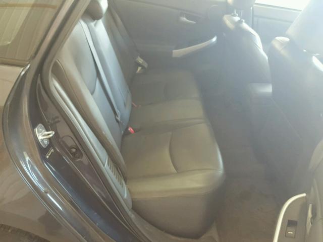 JTDKN3DU2B1385826 - 2011 TOYOTA PRIUS 灰色 照片 6