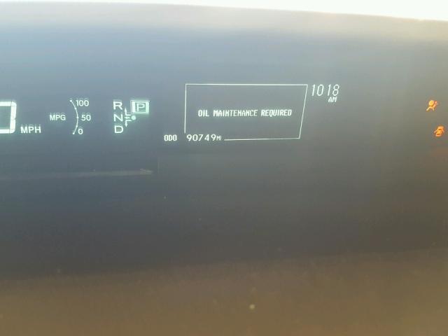 JTDKN3DU2B1385826 - 2011 TOYOTA PRIUS 灰色 照片 8