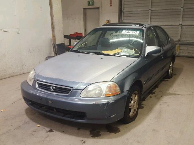JHMEJ8645WS000633 - 1998 HONDA CIVIC EX 青色 照片 2