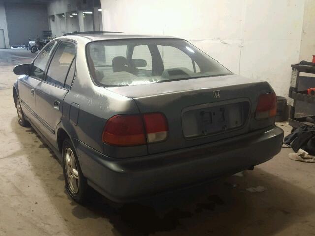 JHMEJ8645WS000633 - 1998 HONDA CIVIC EX 青色 照片 3