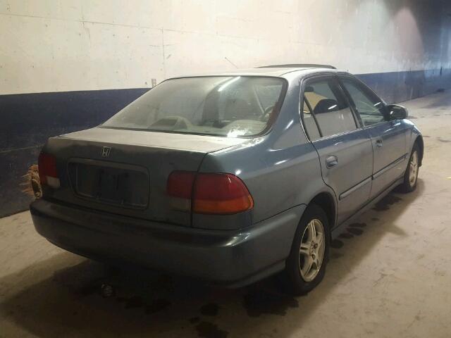 JHMEJ8645WS000633 - 1998 HONDA CIVIC EX 青色 照片 4