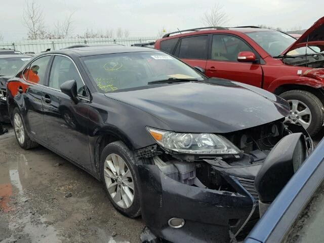 JTHBW1GG9D2026573 - 2013 LEXUS ES 300H BLACK photo 1