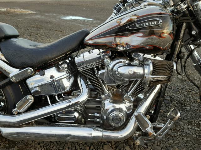 1HD1TD911EB960792 - 2014 HARLEY-DAVIDSON FXSBSE CVO SILVER photo 9