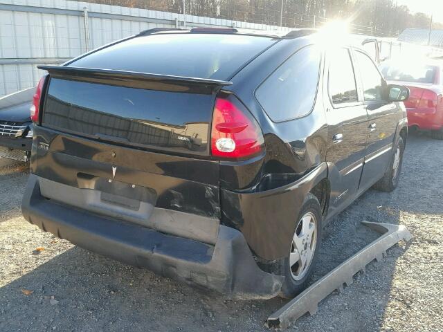 3G7DB03E42S605510 - 2002 PONTIAC AZTEK BLACK photo 4