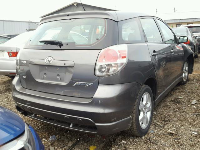 2T1KR32E67C669575 - 2007 TOYOTA COROLLA MA GRAY photo 4