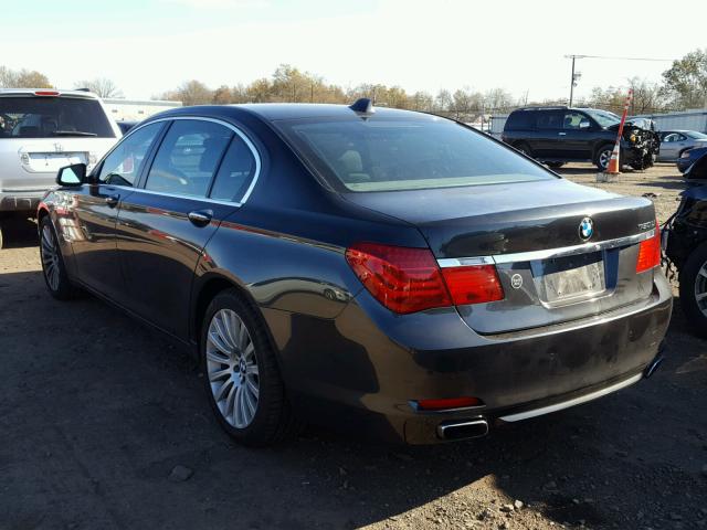 WBAKC8C57CC436060 - 2012 BMW 750LI XDRI BLACK photo 3