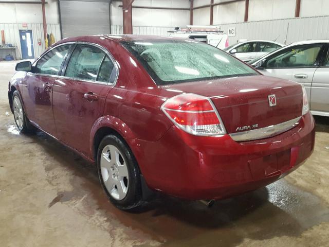 1G8ZS57B89F227026 - 2009 SATURN AURA XE MAROON photo 3