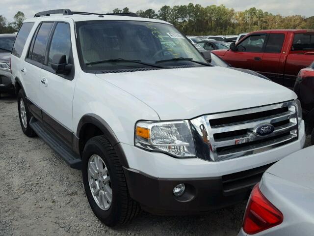 1FMJU1H59DEF38117 - 2013 FORD EXPEDITION WHITE photo 1