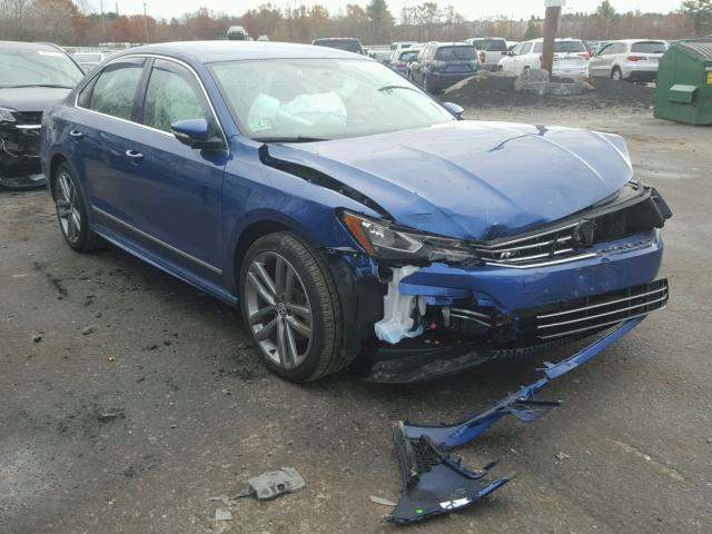 1VWAT7A3XGC031534 - 2016 VOLKSWAGEN PASSAT BLUE photo 1