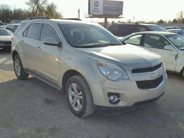 2CNALPEW4A6235524 - 2010 CHEVROLET EQUINOX LT GOLD photo 1