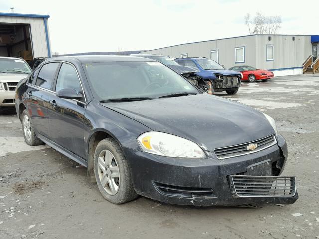 2G1WA5EK7A1118091 - 2010 CHEVROLET IMPALA LS BLACK photo 1