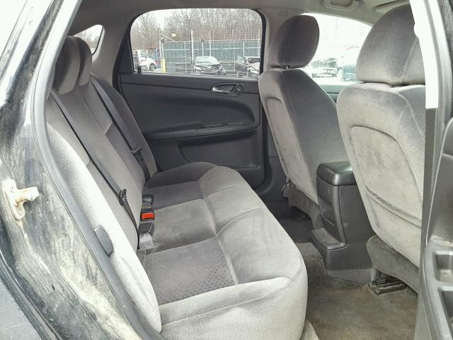 2G1WA5EK7A1118091 - 2010 CHEVROLET IMPALA LS BLACK photo 6