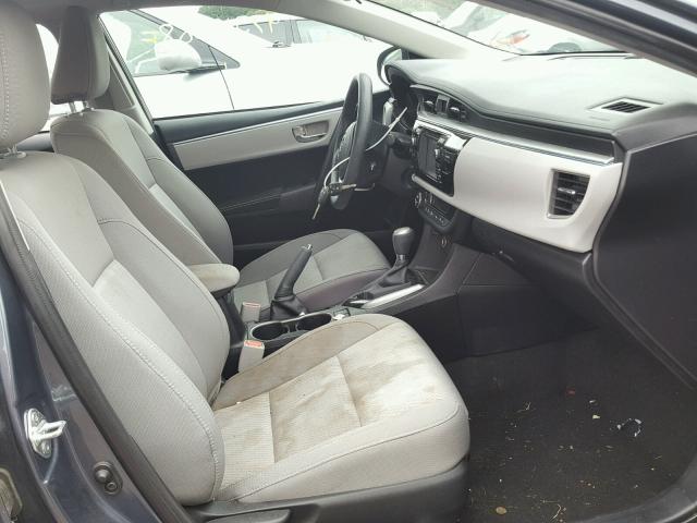 2T1BPRHE0EC071124 - 2014 TOYOTA COROLLA EC 灰色 照片 5