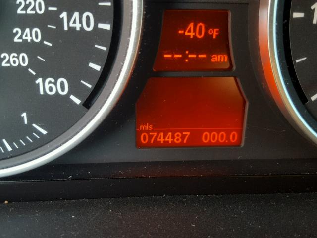 5UXFE83508L167100 - 2008 BMW X5 4.8I GRAY photo 8