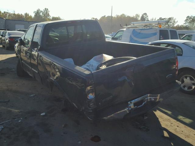 1FTRX18L2YNB18380 - 2000 FORD F150 BLUE photo 3