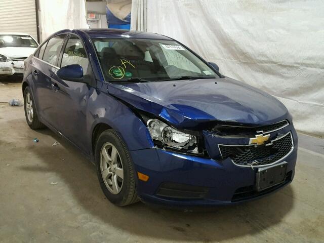 1G1PC5SB2D7252257 - 2013 CHEVROLET CRUZE LT BLUE photo 1