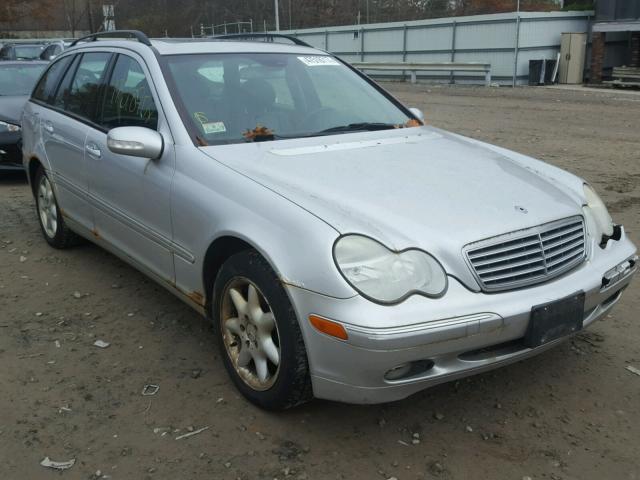 WDBRH61J93F333825 - 2003 MERCEDES-BENZ C 240 SPOR SILVER photo 1