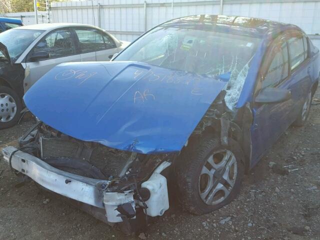 1G8AL52F64Z147073 - 2004 SATURN ION LEVEL BLUE photo 2