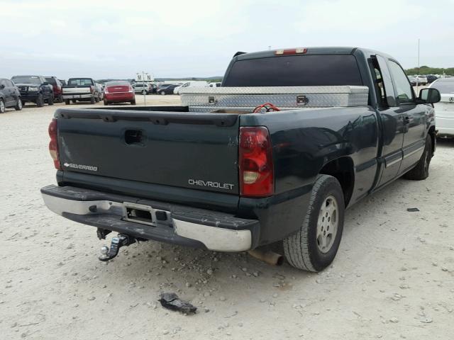 2GCEC19V031202086 - 2003 CHEVROLET SILVERADO GREEN photo 4