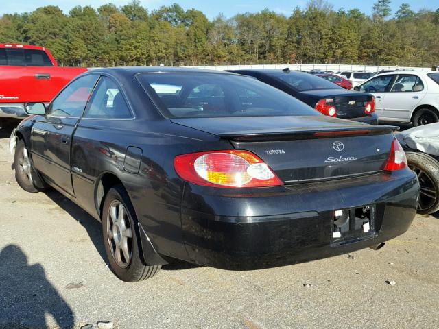 2T1CF22P53C602954 - 2003 TOYOTA CAMRY SOLA BLACK photo 3