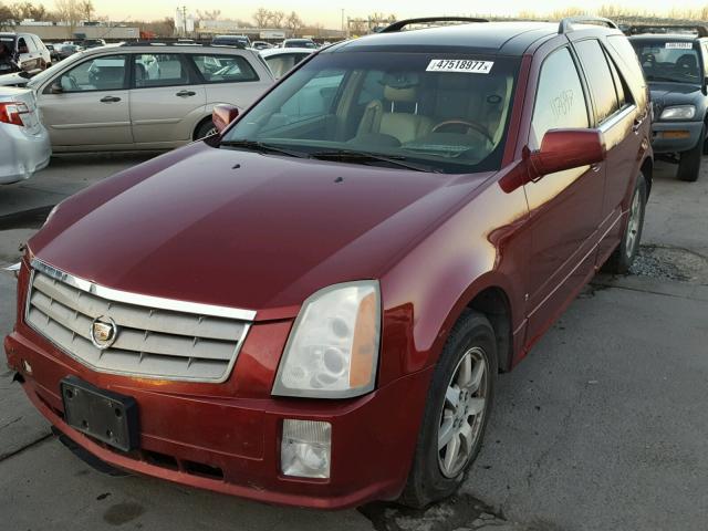 1GYEE637660141208 - 2006 CADILLAC SRX RED photo 2