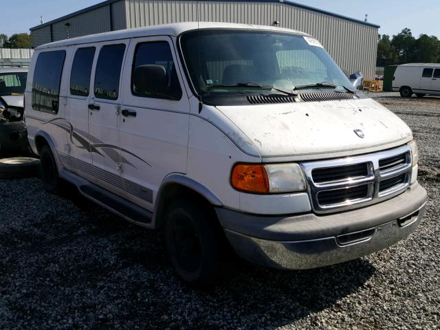 2B6HB11Y1YK139804 - 2000 DODGE RAM VAN B1 WHITE photo 1