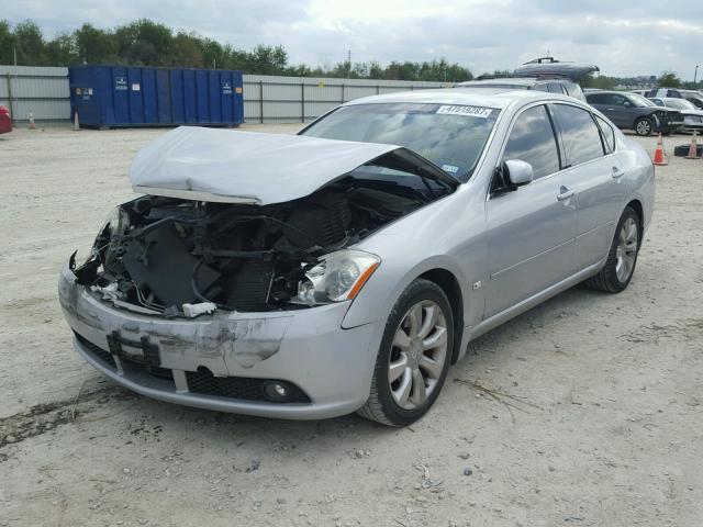 JNKAY01E87M308722 - 2007 INFINITI M35 BASE SILVER photo 2