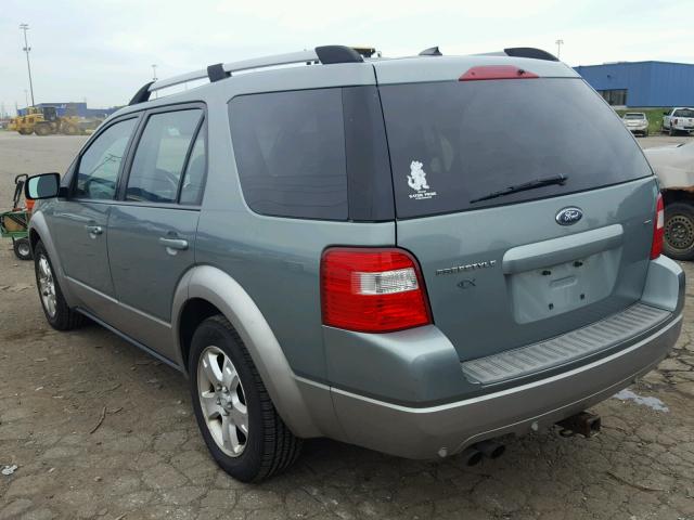 1FMDK02187GA31849 - 2007 FORD FREESTYLE GREEN photo 3