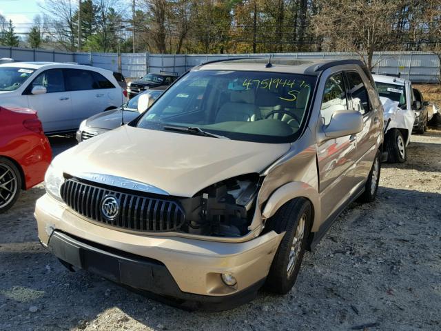 3G5DB03L56S633037 - 2006 BUICK RENDEZVOUS GOLD photo 2