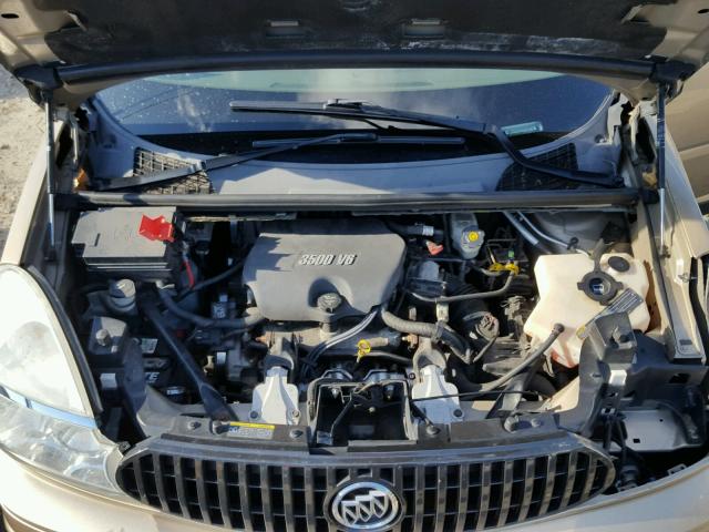 3G5DB03L56S633037 - 2006 BUICK RENDEZVOUS GOLD photo 7