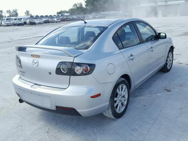 JM1BK32F871719751 - 2007 MAZDA 3 I SILVER photo 4