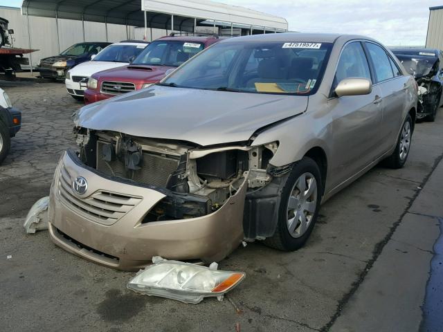 4T1BE46K29U840339 - 2009 TOYOTA CAMRY BASE GOLD photo 2