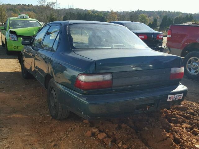 1NXBA02E1VZ602531 - 1997 TOYOTA COROLLA BA GREEN photo 3